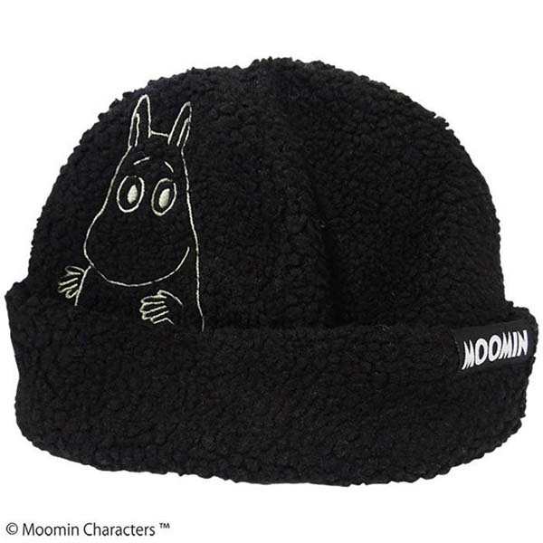 Moomin ムーミン ボアキャップ ニット帽 ムーミン Bk ブラック 黒 メンズ レディース 頭囲62cm クリックポスト メール便 送料無料 の通販はau Pay マーケット 雑貨デポ Au Pay マーケット店