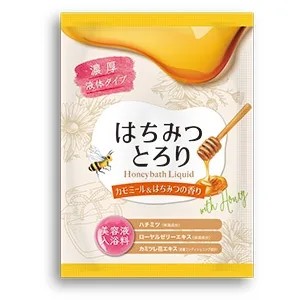 【SG】入浴剤(美容液入浴料) はちみつとろり カモミール＆はちみつの香り 120個セット 日本製 入浴剤 大量 イベント ノベルティ 業務用 お徳用