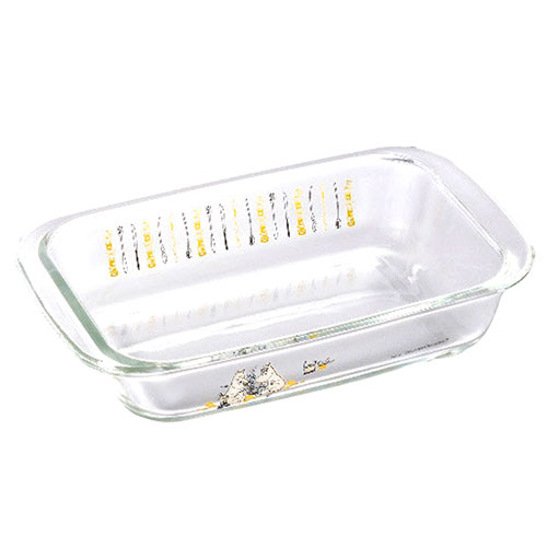 【3個セット】 オーブン耐熱ガラス皿700ml ムーミン 2153-079X3の通販は 8,128円