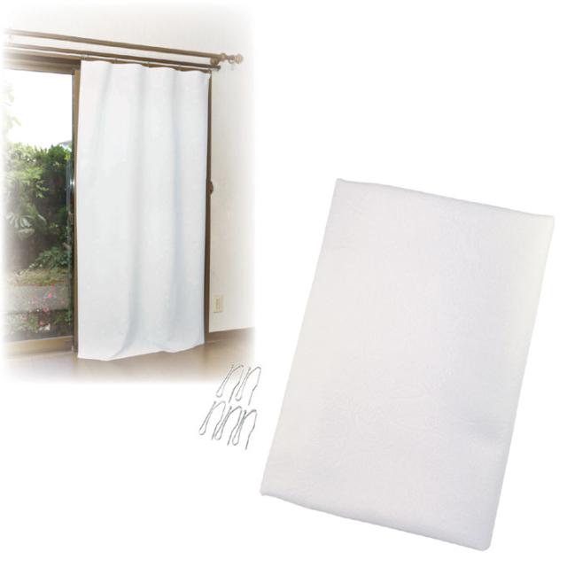 GT】冬も夏も使える 保温・遮熱レースカーテン 90×178cm 1枚