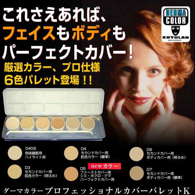 コンシーラー セット ダーマカラー プロフェッショナルカバー