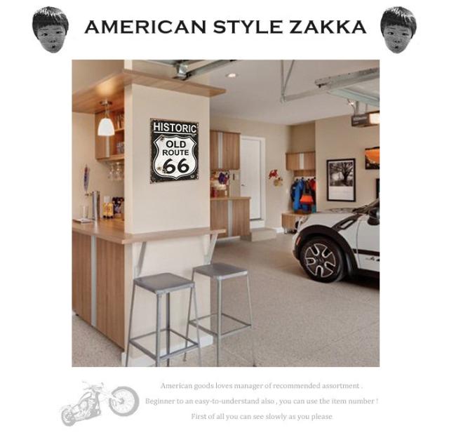 Route66 ノスタルジックメタルサイン おしゃれ看板 アメリカン看板 クラシカルプレート ブリキ看板 アメリカン雑貨 の通販はau Pay マーケット Smack Zakka