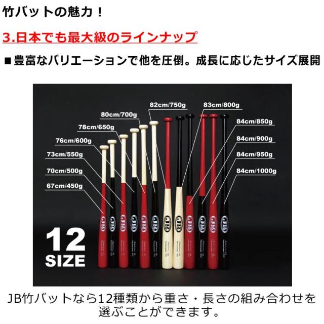 3本セット VKONG02 HS700 83cm 和牛jb 竹バット ゼット ZETT 硬式 木製バット 竹バット BWT17084 zett21ss – Baseball