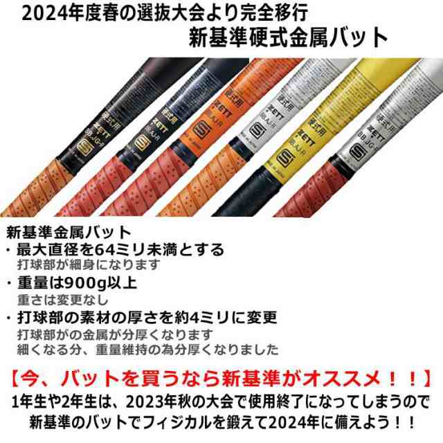 ZETT 硬式用 金属バット 新基準対応 GODA Fz740GB