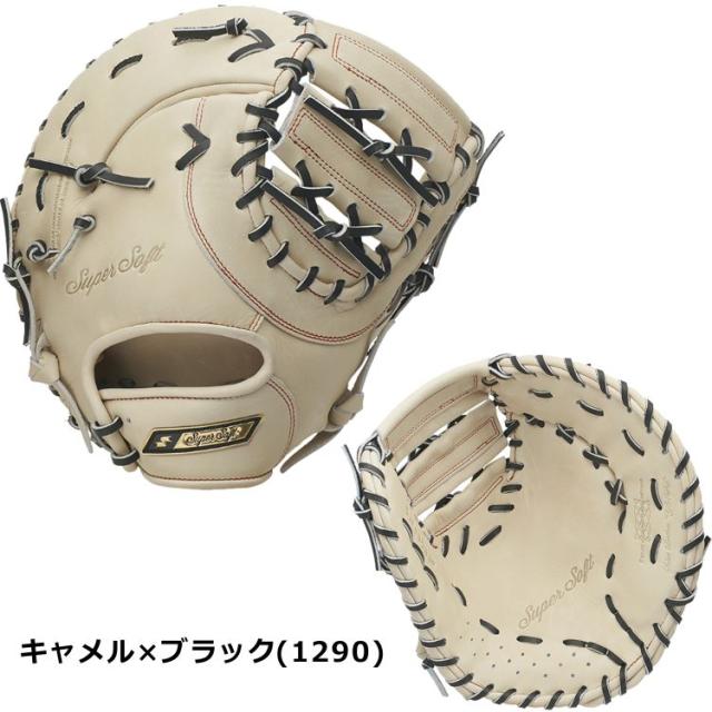 少年軟式 ファーストミット 一塁手 Super soft 青軟式グラブ 左投げ 少年軟式 ファーストミット 一塁手 Super soft 青軟式グラブ 左