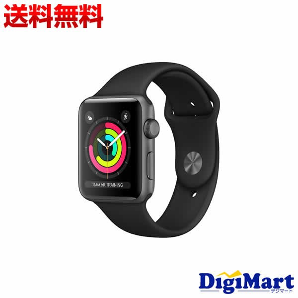 アップル Apple Watch Series 3 Gpsモデル 38mm Mtf02ll A Mtf02cl A ブラックスポーツバンド 新品 並行輸入品 の通販はau Pay マーケット カメラ レンズ 家電のdigimartショップ