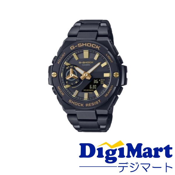 カシオ CASIO G-SHOCK G-STEEL GST-B500BD-1A9JF [ブラック x ゴールド] スマートフォンリンク 腕時計【新品・国内正規品】