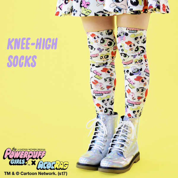 Ppg ニーハイ パワーパフガールズ グッズ パワパフ Ppg ニーハイ ソックス ニーハイソックス 原宿 原宿系 ファッション レディース 派手 の通販はau Pay マーケット Acdc Rag Au Pay マーケット店