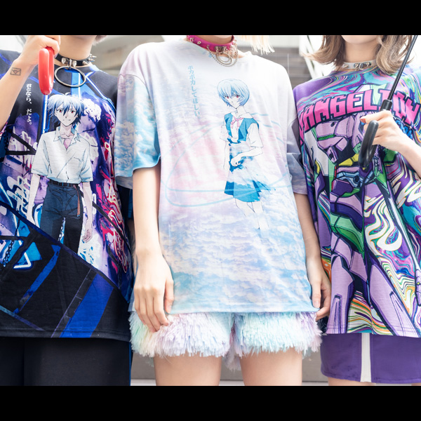 レイ アスカ Tシャツ エヴァンゲリオン Eva キャラクター 半袖 トップス カットソー 原宿 原宿系 ゆめかわいい ゆめかわ ファッション ポの通販はau Pay マーケット Acdc Rag Au Pay マーケット店