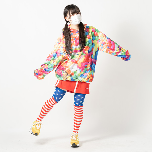 Usa ニーハイ ソックス 靴下 原宿系 ファッション レディース 服 個性的 派手カワ ポップ デコラ カラフル 国旗 レッド Acdcrag メール便の通販はau Pay マーケット Acdc Rag Au Pay マーケット店