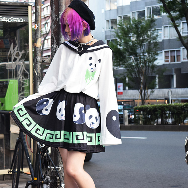 Aパンダフレアスカート パンダ グッズ スカート ひざ丈 膝丈 ウエストゴム 原宿 原宿系 ファッション レディース チャイナ 陰陽 サブカルの通販はau Pay マーケット Acdc Rag Au Pay マーケット店 Aパンダフレアスカート パンダ グッズ スカート ひざ丈 膝丈 ウエストゴム 原宿 原宿系 ファッション レディース チャイナ 陰陽 サブカルの通販はau Pay マーケット Acdc Rag Au Pay マーケット店