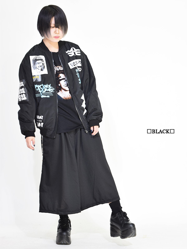 Rベルトハーパン ワイドパンツ 8分丈 7分丈 パンク ロック ファッション V系 病みかわいい 病み ゴシックレディース メンズ ウエストゴムの通販はau Pay マーケット Acdc Rag Au Pay マーケット店