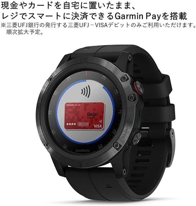 garmin pay fenix 5x