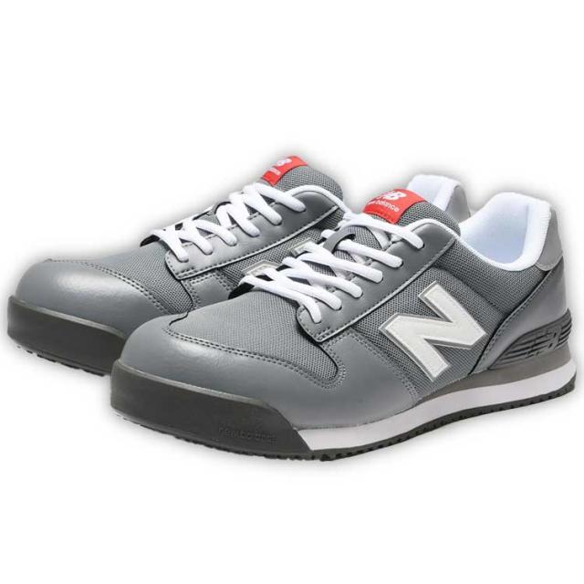new balance Comfort Impact 安全靴 レッド/グレー New Balance ニューバランス 安全靴 NY ニューヨーク マジック式