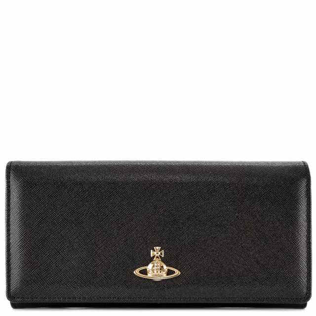 Vivienne Westwood ヴィヴィアンウエストウッド 長財布 51040027 L001L NAPPA CLASSIC CREDIT CARD WALLET レディース N403PF BLACK ブラ