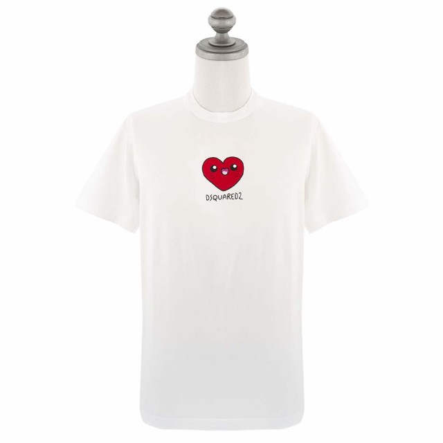 半袖Tシャツ DSQUARED2 ディースクエアード S71GD1174 S23009 HEART ME