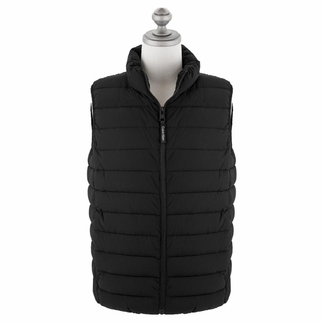 Calvin Klein カルバンクライン 中綿ベスト CM355480 Stretch Puffer Vest メンズ 男性 アウター EBONY BLACK エボニー ブラック