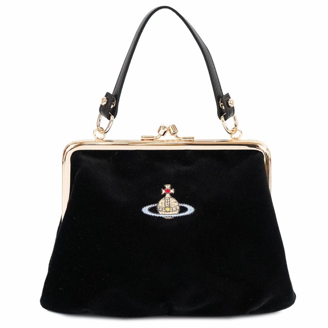 Vivienne Westwood ヴィヴィアンウエストウッド ハンドバッグ 52020003 W00BX GRANNY FRAME PURSE レディース N405PF BLACK ブラック