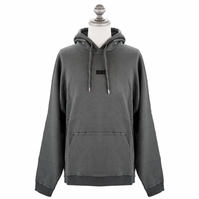 DSQUARED2 ディースクエアード パーカー S74GU0568 S54438 MINI DSQ2 HOODIE メンズ 男性 プルオーバーパーカー 858 GREY グレー