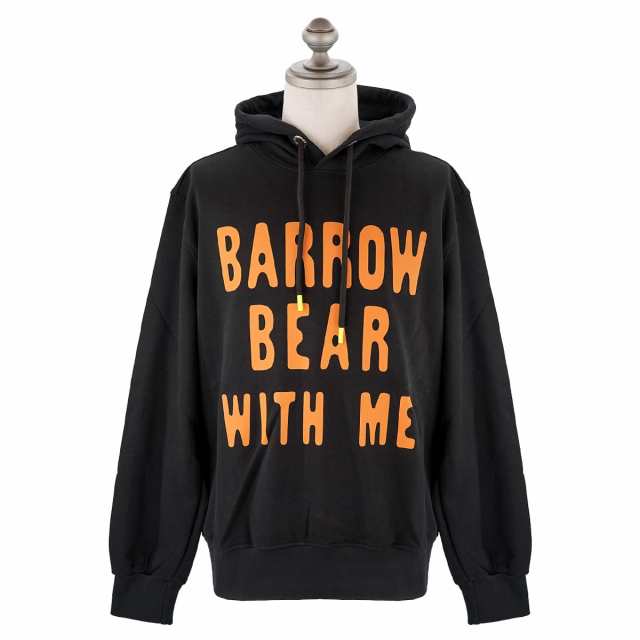 BARROW バロー バロウ パーカー 2023年春夏新作 F3BWUAHS133 HOODIE UNISEX メンズ レディース ユニセックス  フーディー ベア くま 110 B｜au PAY マーケット