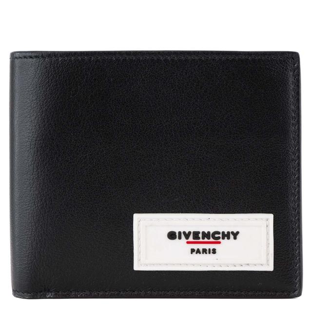 GIVENCHY ジバンシィ 二つ折り財布 BK6005 K0VA BILLFOLD 8CC メンズ 004 BLACK WHITE ブラック×ホワイトの通販は