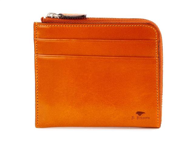 Il Bussetto イルブセット 二つ折り財布 7815162 ORANGE オレンジの通販は 7,629円