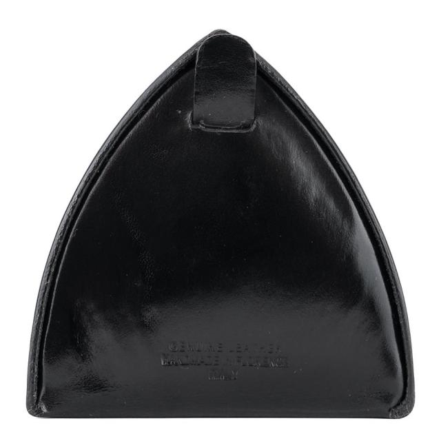 ペローニ 小銭入れ ブラック イタリア ハンドメイド シームレス