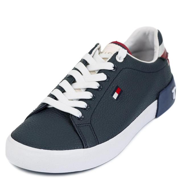 TOMMY HILFIGER トミー ヒルフィガー スニーカー REZZ メンズ ローカット トリコロールカラー DBLLL/ NAVY ネイビー×マルチカラー ローカット