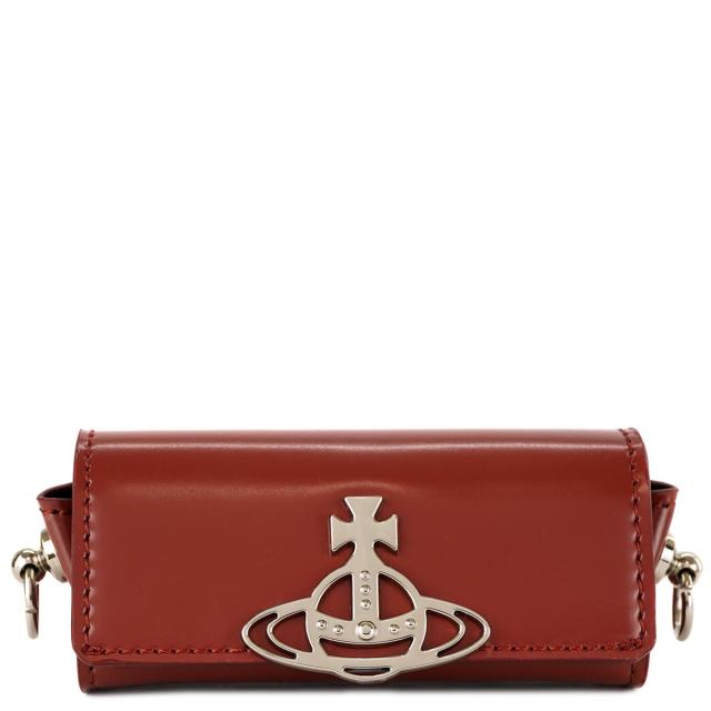 Vivienne Westwood ヴィヴィアンウエストウッド ショルダーバッグ 53040013 41809 DOLCE LIPSTICK CASE WITH CHAIN レディース リップケース マイクロサイズ H401LA DARK RED レッド