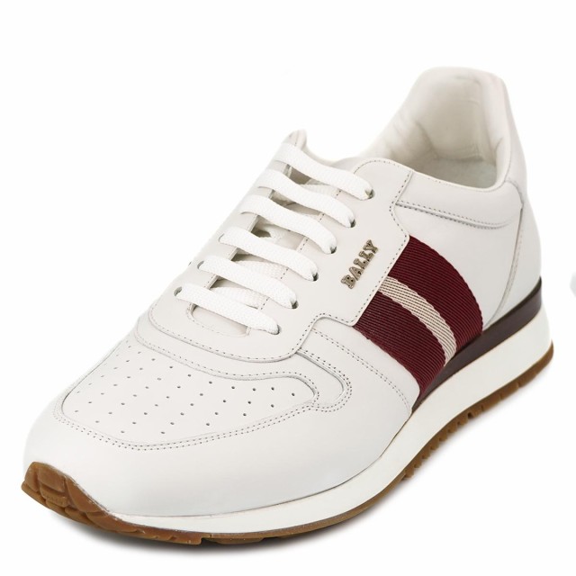 BALLY バリー スニーカー 6231539 ASTEL-FO メンズ ローカット バリーストライプ 靴 シューズ WHITE ホワイト