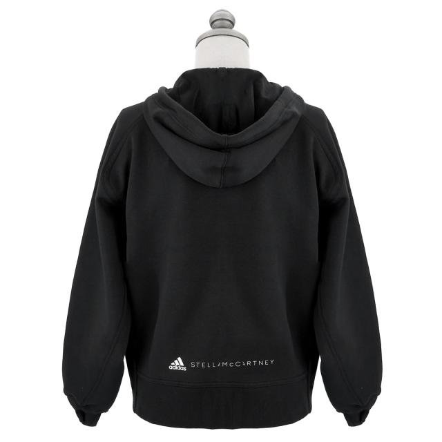 アディダスバイステラマッカートニー　黒ギャザー入フリース アディダス バイ ステラマッカートニー｜ウェア・服【アディダス