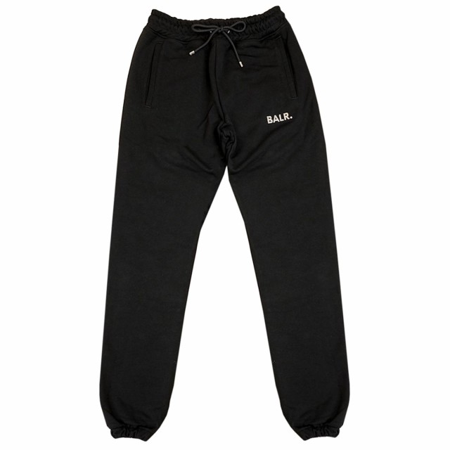 BALR ボーラー スウェットパンツ B1411.1059 Regular Satin Football Sweatpants メンズ Black ブラック