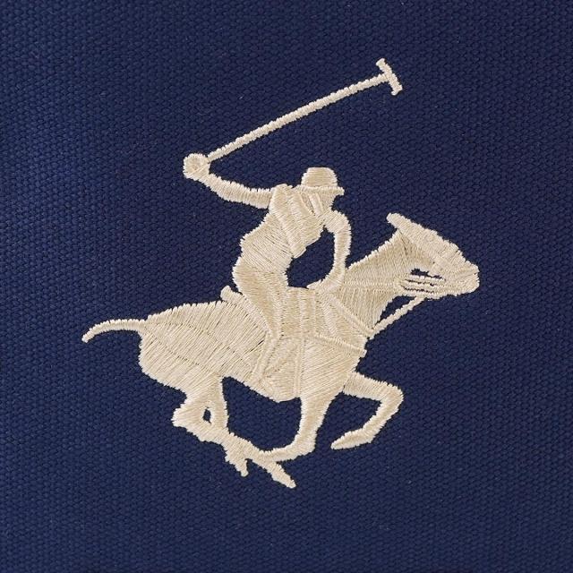 BEVERLY HILLS POLO CLUB ビバリーヒルズポロクラブ トートバッグ BH1008N レディース Lサイズ NV/NV/WH ネイビー×ホワイトの通販は