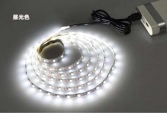 LED テープライト USB対応 3m SMD3528 5V LEDテープ 電球色 昼光色 間接照明 棚下照明 テレビの背景照明用LEDの通販はau  PAY マーケット - NISSIN LUX