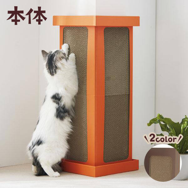 2way コーナー爪とぎボード 本体 猫 爪とぎ ねこ 壁 傷隠し 爪研ぎ 段ボール 国産 ペット ペピイ Peppyの通販はau Pay マーケット Peppy ペピイ