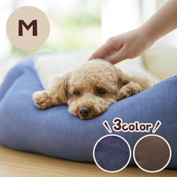 ｓｉｐｐｏｌｅ 2ｗａｙスクエアベッド ｍ 犬 猫 ペット ベッド デニム カジュアル 丸洗い 高品質 あごのせ もっちり ふかふか 通年 リの通販はau Pay マーケット Peppy ペピイ