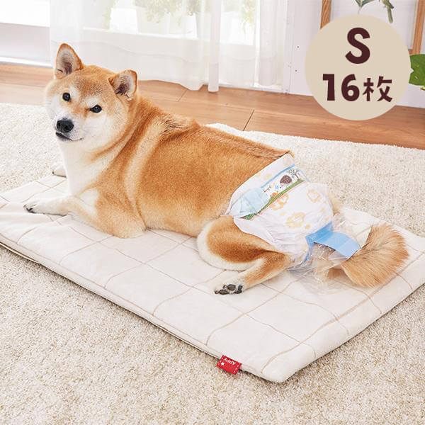 うんぽパンツ ｓ 16枚 犬 おむつ 介護 おもらし シニア犬 老犬 トイレ補助 トイレトレーニング お留守番 ペット ペピイ Peppyの通販はau Pay マーケット Peppy ペピイ