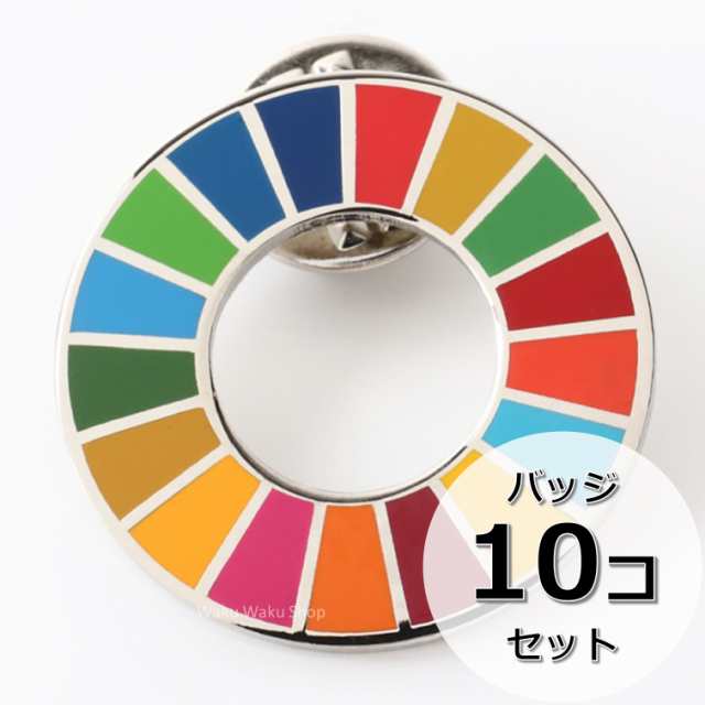 国連ガイドライン対応 SDGs ピンバッジ バッチ バッヂ 1個から ...