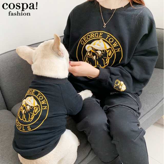 スウェット レディース ドッグウェア ペア ２枚セット ペアルック トレーナー ｔシャツ トップス おそろい ペット 犬服 長袖 韓国の通販はau Pay マーケット 婦人服とペット用品 チロルペットストア