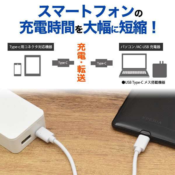 Type-C 充電ケーブル TypeC 充電器 Android 充電 ケーブル 100cm 1m 急速充電 Nintendo Switch/Macbook  Huawei Xperia ZenFone Galaxy 超の通販はau PAY マーケット - ordercover