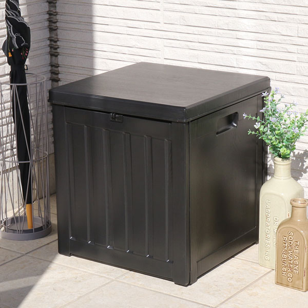物置 屋外 おしゃれ 小型 置き配 ボックス ベランダ 収納 ベンチストッカー 収納ボックス 屋外収納庫 マルチボックス ガーデン DIY アウトドアの通販は 6,073円