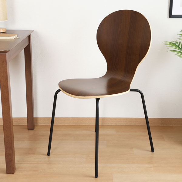 ダイニングチェア 2脚セット スタッキングチェア ミーティングチェア 会議イス ダイニングチェアー カフェチェア 食卓椅子 シンプル おしゃれ 北欧 木製 スチール脚 曲げ木 エピチェア