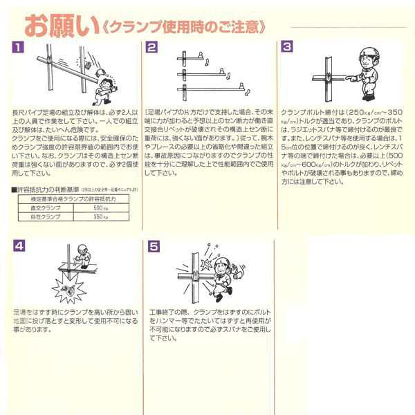 兼用クランプ自在150個」Φ48.6からΦ42.7径の単管パイプ適用。建設仮設資材,緊結金具,垣根仕立,内装,外装,塗装,内外装,足場の通販はau  PAY マーケット 横浜ゼームス商会 au PAY マーケット店 au PAY マーケット－通販サイト