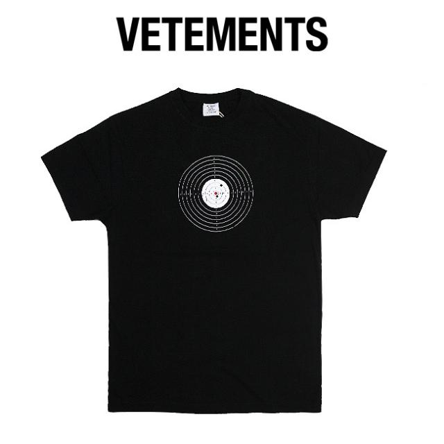 Vetements Tシャツ ヴェトモン ダメージ加工 半袖tシャツ White Target T Shirt Black Uss の通販はau Pay マーケット Daluma Au Pay マーケット店