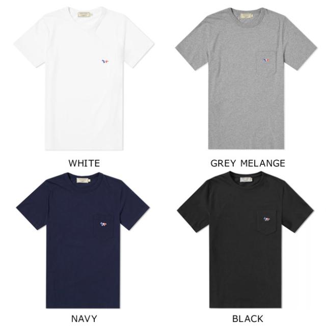 Maison Kitsune Tシャツ メゾンキツネ メンズ クルーネック 半袖 ポケットt Tee Shirt Tricolor Fox Patch Pocket Tee 全4色 Am0010の通販はau Pay マーケット Daluma Au Pay マーケット店