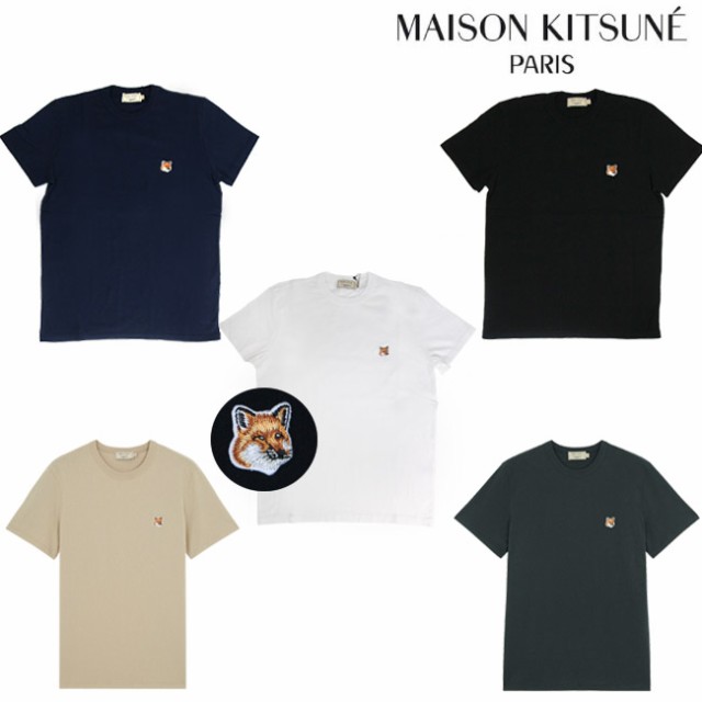 Maison Kitsune Tシャツ メンズ メゾンキツネ ワンポイントt キツネ 顔 半袖 Fox Head Patch T Shirt 全5色 Amkj0008 Dm001の通販はau Pay マーケット Daluma Au Pay マーケット店