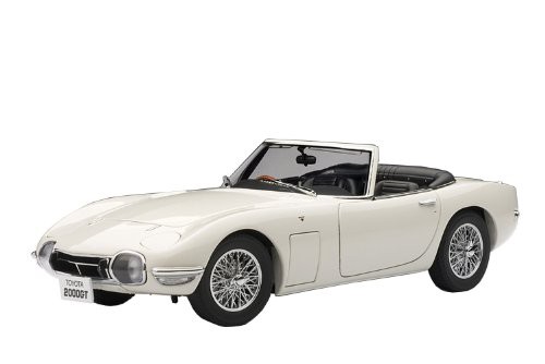 定番から最新 AUTOart 1/18 トヨタ 2000GT カブリオレ (ホワイト) 完成