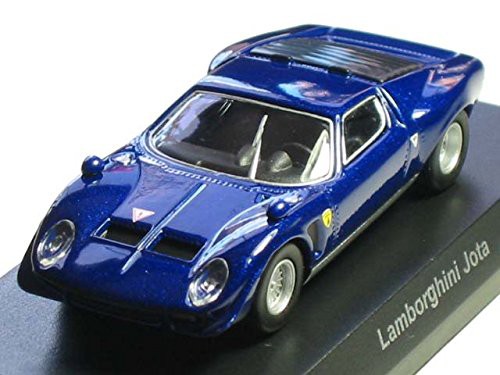 京商 1/64 ランボルギーニ ミニカーコレクション５ イオタ 青(中古品