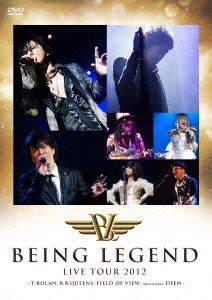 LIVE DVD“BEING LEGENDLive Tour 2012 -T-BOLANB.B.QUEENSFIELD OF VIEW  (中古品)｜au PAY マーケット