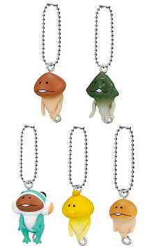 つまんでつなげてマスコット ボールチェーン 11種コンプ】チェンソー